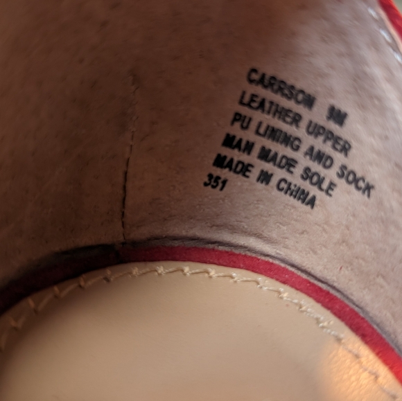 Steve Madden | Carson Dark Red Suede Ankle Strap Platform Heels | 9 - Picture 8 of 13